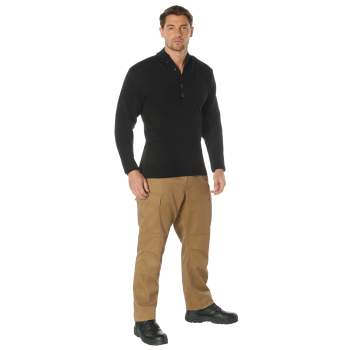 5 button military clearance sweater