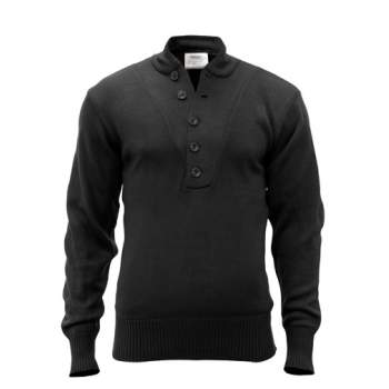 Rothco,5-button,Sweater,black,olive drab,military wool sweater,commando sweaters,army sweater,rothco sweater,Acrylic sweaters,Military sweaters, military sweater, mens military sweater, acrylic sweater, commando sweater, army sweater, tactical sweater