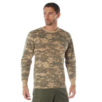 Rothco Long Sleeve Digital Camo T Shirts