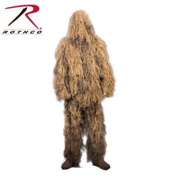 Ghillie Suit Size Chart