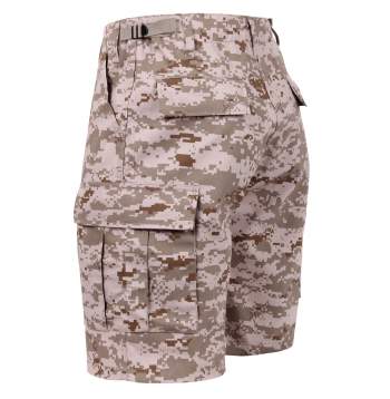 WOODLAND CAMO MILITARY Men's BDU Combat Shorts BY Rothco XS S M L XL 2X 3X 4X 