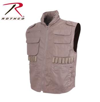 Ranger Vest Black Security Tactical Vest With Hood 7457 Rothco