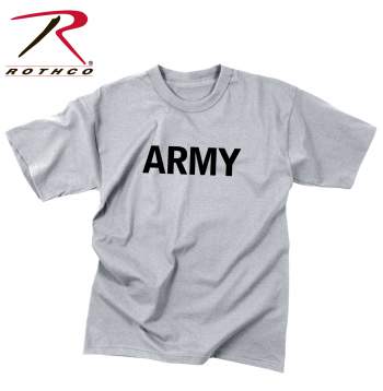 Army or Marines Day Boot Camp Tee Kids Physical Training Gym PT T-Shirt