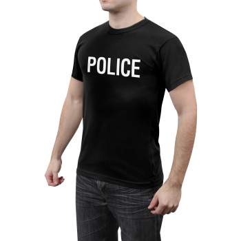 Security Black Law Enforcement Double Sided Polo Short Sleeve Shirt Rothco 7698 