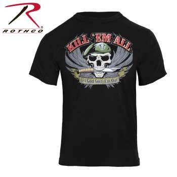 graphic tee, graphic t-shirt, t-shirt, tshirt, printed tee, printed tee shirt, printed t-shirt, graphic t, kill'em all, Kill EM All, kill'em all graphic t-shirt, 