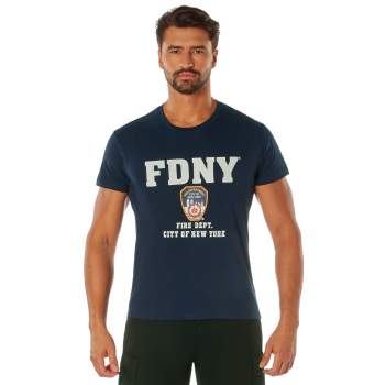 Rothco, t shirt print, graphic tee shirt, graphic tshirt, short sleeve t shirt, short sleeve tee, tee shirts, t shirt, t-shirt, cotton tee, cotton tshirt, cotton t-shirt, FDNY tshirt , FDNY t-shirt, FDNY short sleeve, vintage tees, navy blue tee, navy blue tshirt, navy blue t-shirt, FDNY, graphic tee, navy blue FDNY