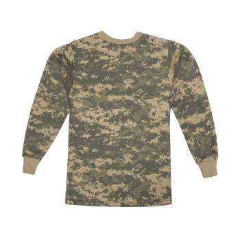 Rothco Kids Long Sleeve Camo T Shirt