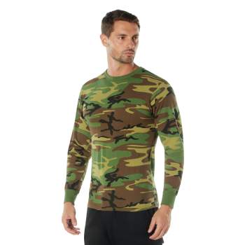 205CPH - Long-Sleeve Tee - Printed Camo