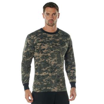 Camouflage raglan outlet shirts wholesale