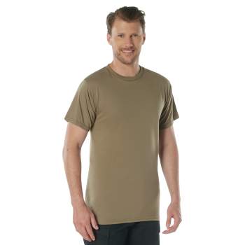 thumbnail image 2 of US Military Issue 6-Pack Coyote Brown Polyester Microfiber Washcloths – 11.5x11.5 Inches, Highly Absorbent, Durable 2 of 6