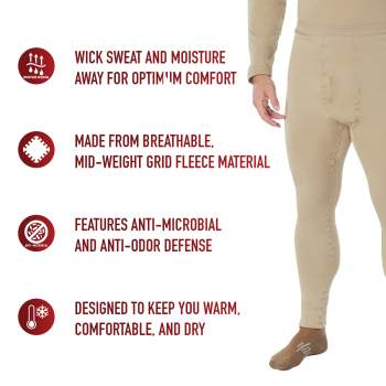 Rothco ECWCS Gen III Mid Weight Underwear Bottoms Level II