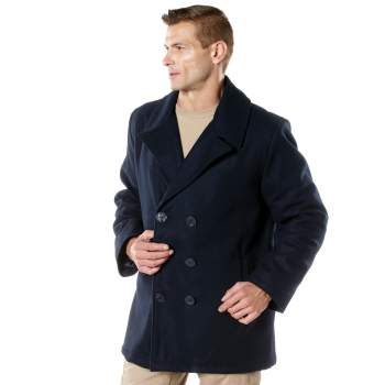 Military peacoat discount