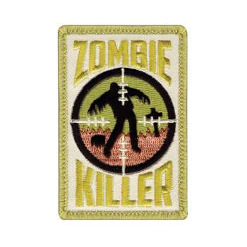 zombie killer, zombie, patches, zombie patch, airsoft patches, hook & loop patches, air soft patches, airsoft, air soft, air-soft, morale patches, morale airsoft patches, rothco airsoft patches, tactical patches, patches, velcro patches, tactical morale patches, 