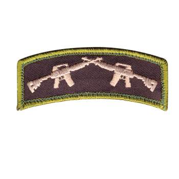 Rothco Crossed Rifles Patch With Hook Back, Rothco Crossed Rifles Patch, patch, patches, crossed rifles, airsoft patch, airsoft, airsoft patches, crossed rifle patch, hook back, morale patches, morale patch, airsoft morale patch, tactical morale patches, gun morale patches, velcro morale patch, hook and loop morale patch, 