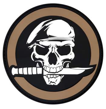 Rothco pvc skull/knife patch with hook back, Rothco skull/knife patch with hook back, Rothco skull/knife patch, skull/knife patch, skull/knife patch with hook back, pvc skull/knife patch, hook and loop, hook & loop, hook & loop patch, hook and loop patch, skull patch, skull patches, patch, patches, morale patch, morale patches, skull morale patch, tactical patches, tactical morale patches, skull morale patches, airsoft, airsoft patches, airsoft patch, airsoft morale patch, airsoft morale pathces, airsoft skull/knife patch, airsoft skull patch, airsoft knife patch, velcro airsoft patches, airsoft velcro patches, PVC morale patch, pvc patches,                                         