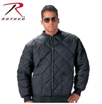 diamond padded jacket