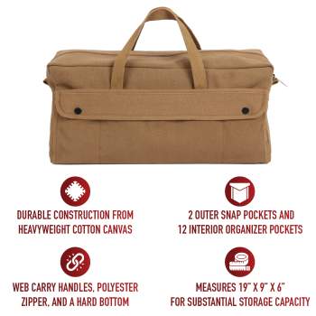 Rothco Canvas Jumbo Mechanic Tool Bag