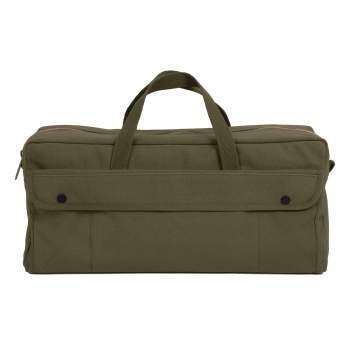 Rothco Canvas Jumbo Tool Bag Brass Zipper
