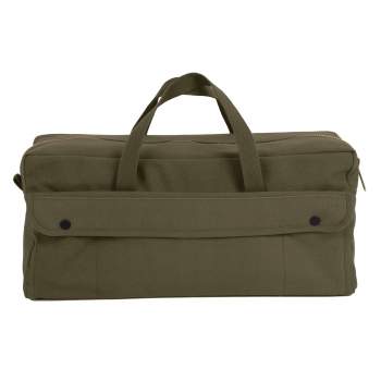 7263 for sale online Rothco Canvas Jumbo Tool Bag With Brass ZIPPER 