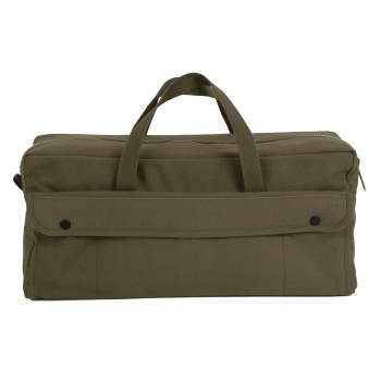Rothco Canvas Jumbo Tool Bag Brass Zipper