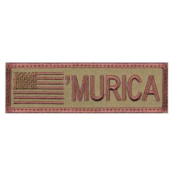 Rothco Murica Flag Patch, Murica, Merica, Flag Patch, Murica Patch, Merica Patch, US Patch, America Patch, America Flag Patch, USA Patch, USA Flag Patch, American Flag Patch, USA, America