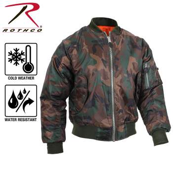 army fatigue bomber jacket