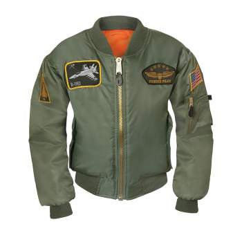 Pilot jacket top kids