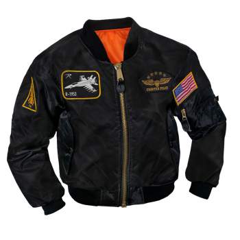 Rothco Kids Flight Jacket With Patches