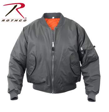 Rothco Ma-1 Flight Jacket With Patches Sage Green 2xl for sale online 