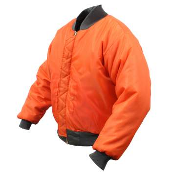 orange lined jacket