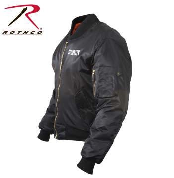 Rothco Ma 1 Flight Jacket With Security Print Rothco Ma 1 Flight Jacket With Security Print