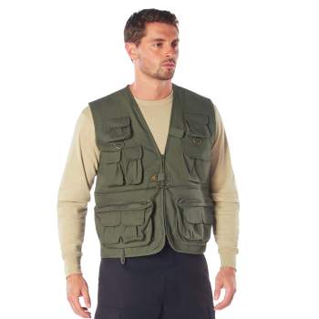 Mens vest with lots of pockets shop