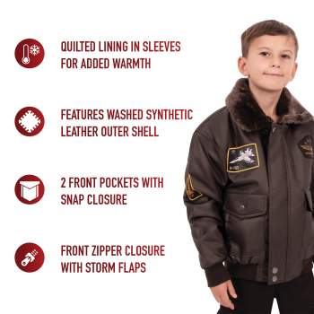Rothco Kids WWII Aviator Flight Jacket