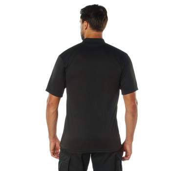 Rothco USMC Eagle Globe Anchor Moisture Wicking Polo Shirt