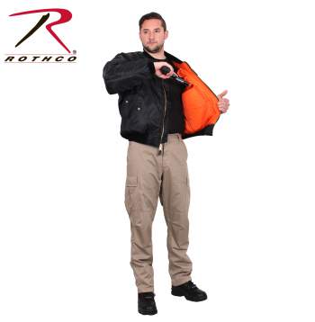Rothco Concealed Carry Ma 1 Flight Jacket Rothco Concealed Carry Ma 1 Flight Jacket