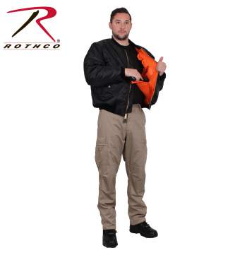 Rothco Concealed Carry Ma 1 Flight Jacket Rothco Concealed Carry Ma 1 Flight Jacket