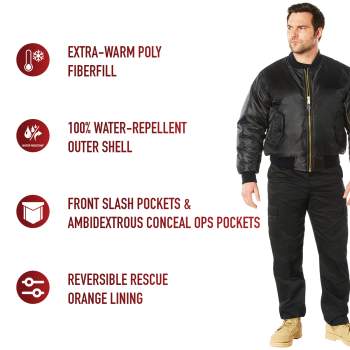 Rothco Concealed Carry MA 1 Flight Jacket
