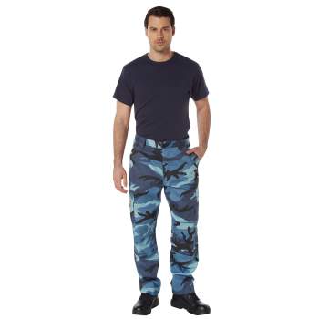 Rothco 19156 Tactical BDU Cargo Pants Color : Midnight Navy Blue,Size : 6XL  (59-63 Waist) : : Clothing, Shoes & Accessories