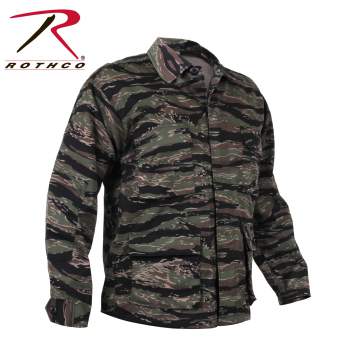 Rothco Battle Dress Uniform LS Shirt Camouflage New Large Woodland Camo Shirt Rothco Battle Dress Uniform LS Shirt Camouflage New Large Woodland Camo Shirt