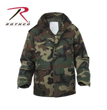 camouflage hooded jacket