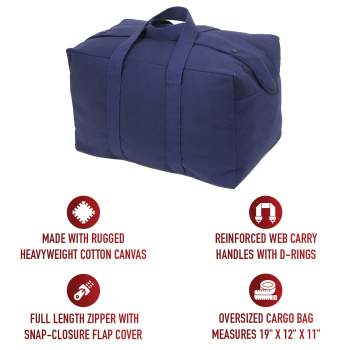 Rothco canvas parachute cargo bag new arrivals