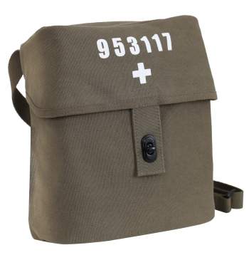 Rothco Swiss Military Canvas Shoulder Bag, Military Canvas Shoulder Bag, Canvas Shoulder Bag, Shoulder Bag, Military Shoulder Bag, Military Side Bag, Canvas Side Bag, Swiss Shoulder Bag, Army Shoulder Bag, Canvas Bag, gas mask bag, canvas gas mask bag, 