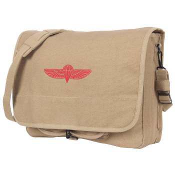Rothco Canvas Map Case Shoulder Bag - Earth Brown