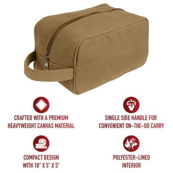 Rothco Canvas Travel Kit Bag