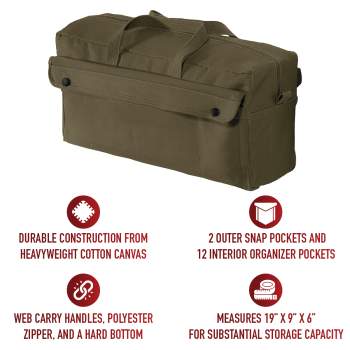 Rothco Canvas Jumbo Mechanic Tool Bag