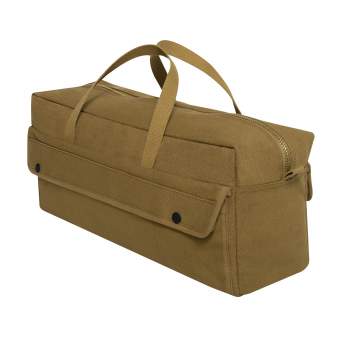 Rothco Canvas Jumbo Tool Bag Brass Zipper