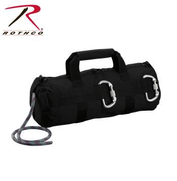 Black Stealth Rappelling Bag,black rappelling bag,rappelling bag,stealth rappelling bag,rappelling rope bag,climbing gear bag,rappel gear,rappelling gear,climbing gear,rappelling rope