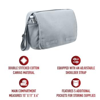 Rothco Classic Canvas Messenger Bag
