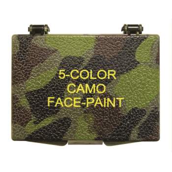 Blast-Resistant/Heat-Resistant Camouflage Face Paint Developed for