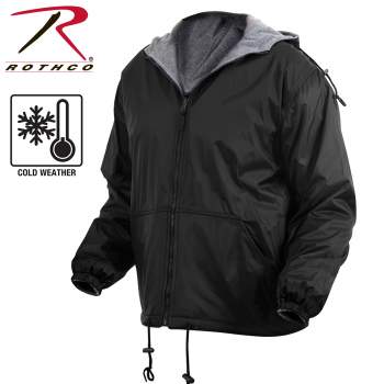 rain jacket with warm lining